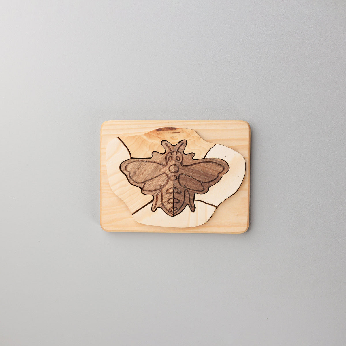 Bee wooden puzzle – ingrid´s toys